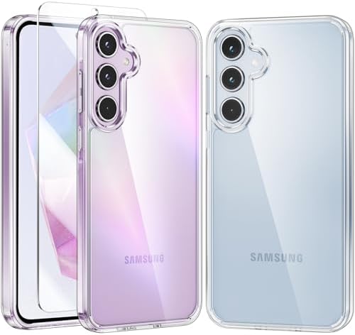 FNTCASE for Samsung Galaxy A35-5G Case: Clear Protective Phone Ca...