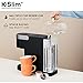 Keurig K-Slim Coffee Maker, Single Serve K-Cup Pod Coffee Brewer, 8 to 12 oz. Brew Sizes, Black