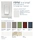 Leviton RE153-WW Renu Schalter für 3-Wege-Anwendungen, 15A-120/277VAC, weiß auf weiß