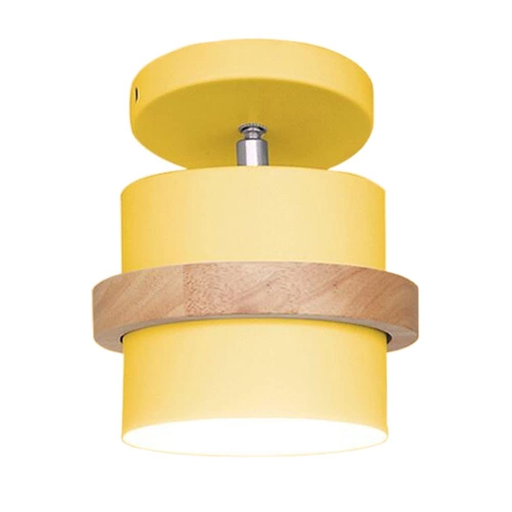 Cuerpo de lámpara de hierro y madera sólida con diseño moderno de calidad y alta durabilidad