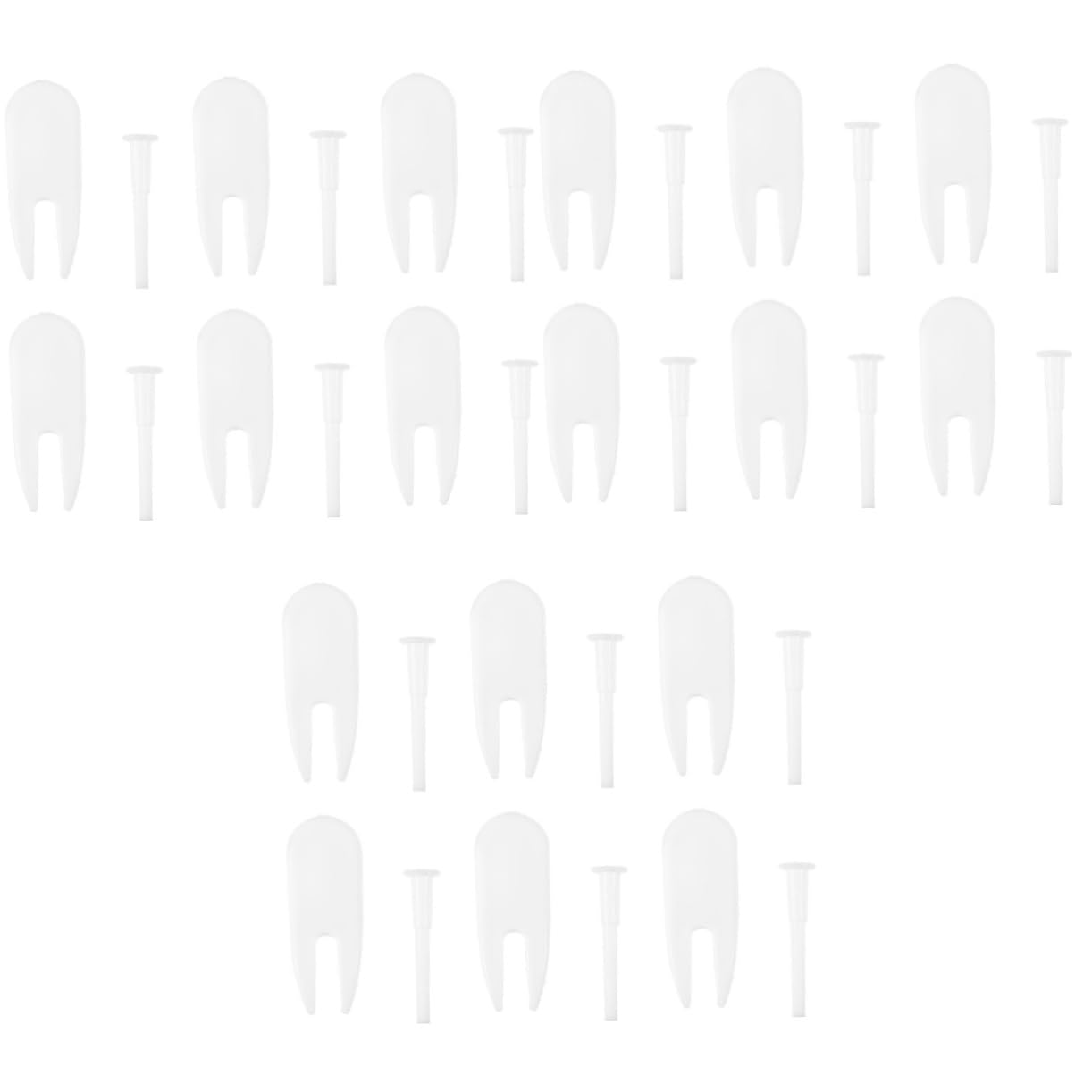 ibasenice 30 Sets Stability Ball Air Plug Replacement Exercise Ball Pin Plug Kit for Yoga Fitness and