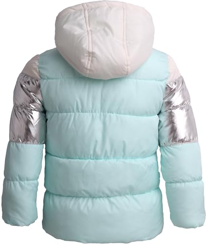 Image of Pink Platinum Girls Snowsuit 2-Piece Insulated Hooded Jacket & Bib