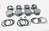 Pistons & Rings kit compatible with 2007-09 Chevy GM Hummer Cadillac 6.2L LC9 LH6 LMG LY5. Click on size needed before adding to Cart! (STD Bore 4.065