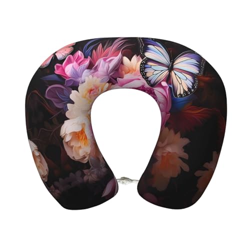 Almohada cervical de espuma viscoelástica negra única miniatura 1