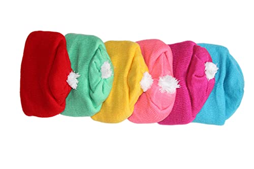 Image of CHACKO Cute Cartoon Monkey Cap for Girls and Boys Pack of 04