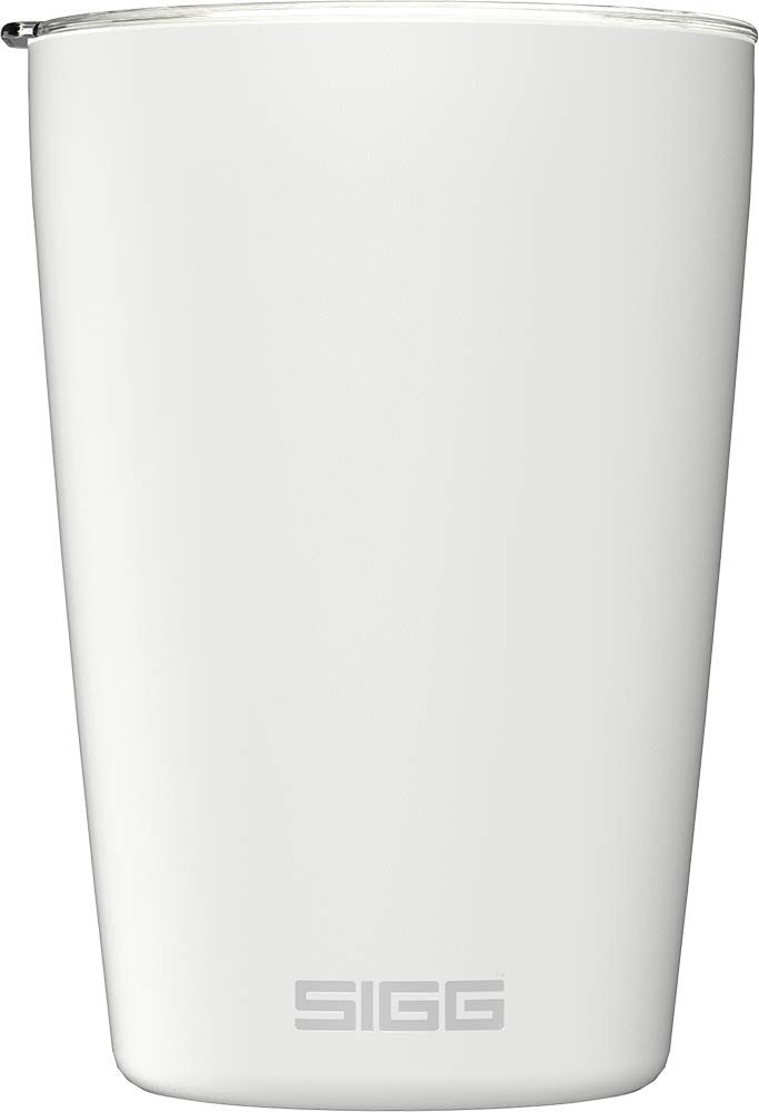 SIGG Neso Cup Thermos (0,3 L / 0,4 L), Mug Thermos Isolant à Double Paroi Fabriqué avec Des Matériaux Non Toxiques, Tasse à Café à Emporter en Acier Inoxydable 18/8