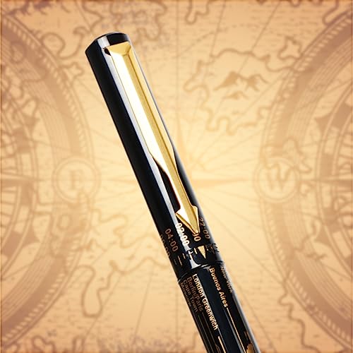 Parker Special Edition Vector Time Check Gold Trim Roller Ball Pen | Ink Color Blue | Navigator Technology | Moulded Cap & barrel in world wide time Zones