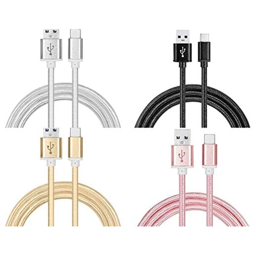 2m Hög kvalitets USB-C SnabbladdningsKabel Type-C
