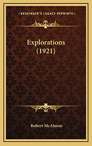 Explorations (1921)