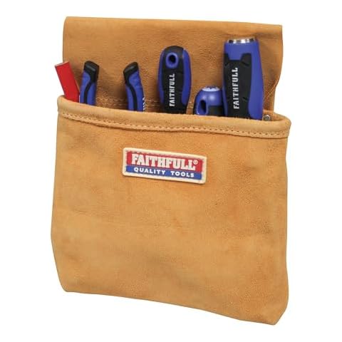 Faithfull FAINP1 Brown Nail Pouch Cover