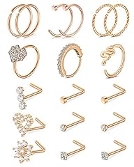 A: 18Pcs-Rose Golden