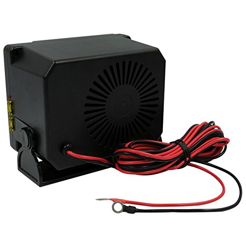 Original Tractor Cab 12-Volt Direct Hook-Up Ceramic Heater/Fan with Swivel Base