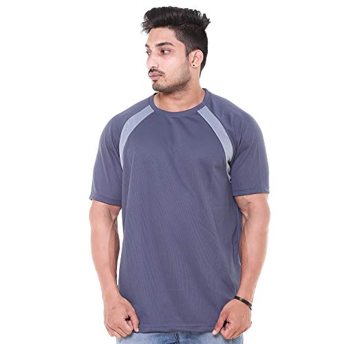 Image of Easy 2 Wear Mens Polyester Jersey T-Shirts (Sizes S to 4XL) Loose and Long Fit