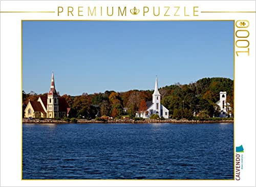Puzzle photo Mahone Bay CALVENDO une édition premium 1000 pièces d'image de GRO