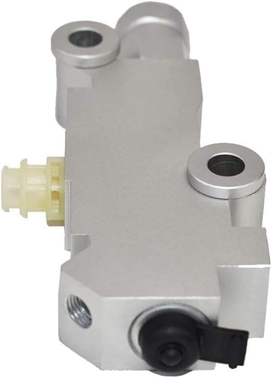A-Team Performance Brake Proportioning Valve Disc/Drum - Aluminum Construction & Brake Line Ports - Dual-Reservoir Master Cylinder - Compatible with Ford, Mopar & GM PV2 Models - 1/2" & 7/16" Ports