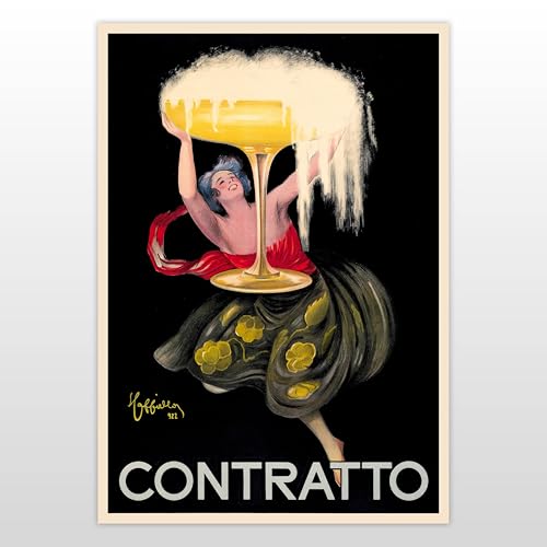Affiche Leonetto Cappiello décoration vintage pour salon chic