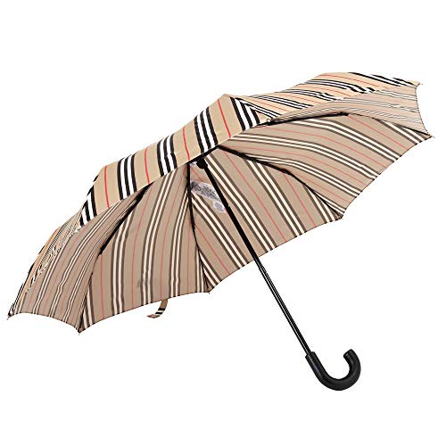 [バーバリー] 折り畳み傘 レディース BURBERRY キャメル 8022045 A7026 キャメル [並行輸入品]