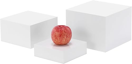 Miniatura 9 de Conjuntos de 3 suministros de catering de acrílico, soporte de exhibición de buffet para alimentos, soportes de exhibición para fiestas, mesa de