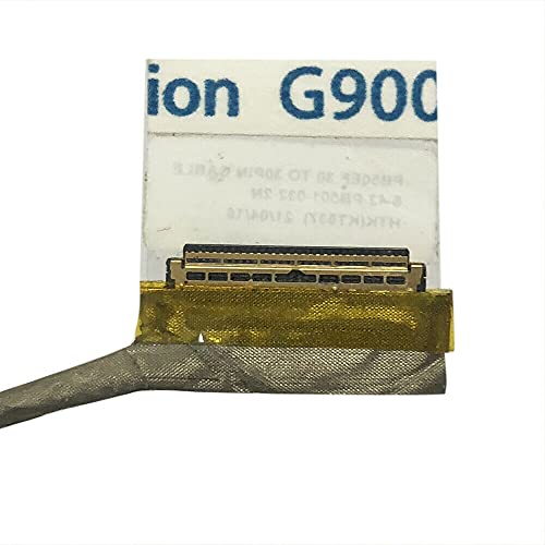 Câble vidéo LCD Clevo PB50EF nappe écran 30 pins Gintai replacement