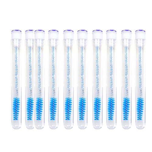 Brochas de cristal para pestañas, aplicador de maquillaje para extensiones de pestañas, cepillo de cejas