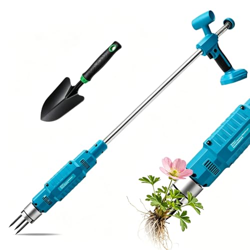 wevgbv bare-tool electric weed puller compatible with Makita 18V batteries, three-claw alloy steel head — the only bare-tool pick in this comparison