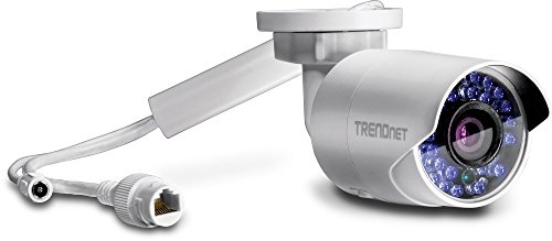 TRENDnet Indoor/Outdoor 1.3 MP HD WiFi IR Bullet Camera, IR Night Vision Up to 30m (100 ft.), Motion Detection Recording, Advanced Playback, IP66 Rated Housing, Android iOS App, ONVIF, TV-IP322WI
