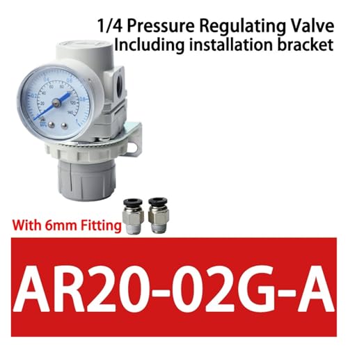 Régulateur de pression pneumatique AR20 contre les variations d'air de compresseur - 3