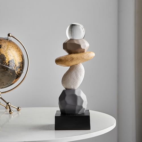 Estatua moderna para decorar mesa de sala miniatura 2