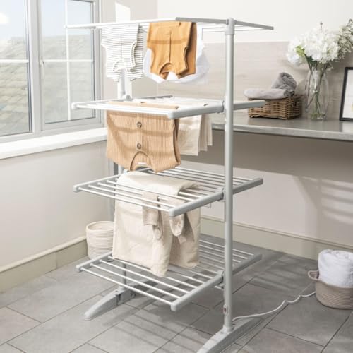 Séchoir à linge chauffant pour éliminer l'humidité et sécher le linge en hiver - 4