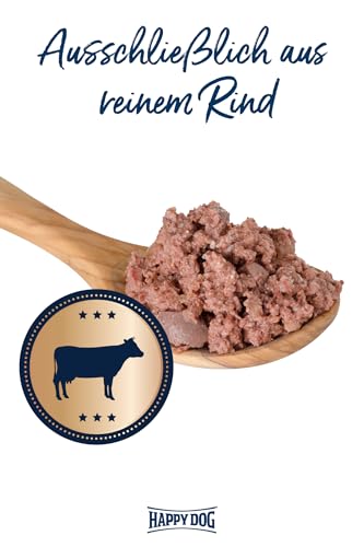 Happy Dog Sensible Pure Germany Nassfutter für Hunde mit Rind 30 x 200 g