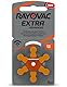 6x RAYOVAC Extra Advanced mit Active Core Technology 13 - die neuste Generation an Hörgerätebatterien