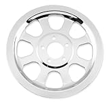 BIKERS CHOICE PULLEY COVER CHROME HARLEY SOFTAIL 00-05