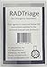 RADTriage Model50 Dosimeter & Self-indicating Instant Alert Dosimeters Practically Non-Destructible, Tamper Resistant, Tamper Evident Highly Reliable & Robust Emergency Dosimeter