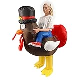 Disfraz de Halloween accesorio anual espectáculo pavo babosa inflable disfraz Halloween