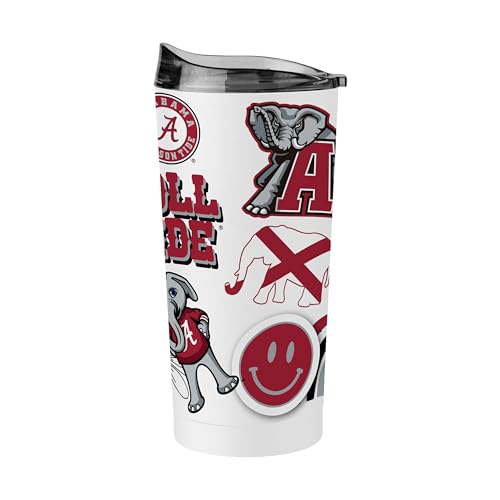 Image of Logo Brands NCAA Native Icons 20 oz Stainless Steel Tumbler - Double Wall Vacuum Insulated