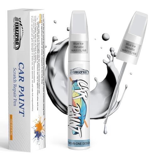 Image of WA931L /68 Blue Ice Metallic Touch Up Paint for Chevrolet Car Paint Scratch Repair Exact Match, Quick and Easy Fix Chips and Nicks Scuff