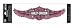 HARLEY-DAVIDSON Straight Wing Decal Pink 3XL Size Sticker DC339077