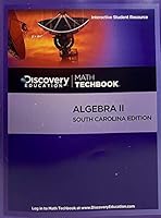 Discovery Education: Math TechBook - Algebra 2 - Interactive Student Resource 1682204278 Book Cover