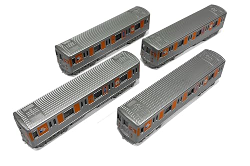 Modelo a escala 7" Septa Metro Subway color gris miniatura 2