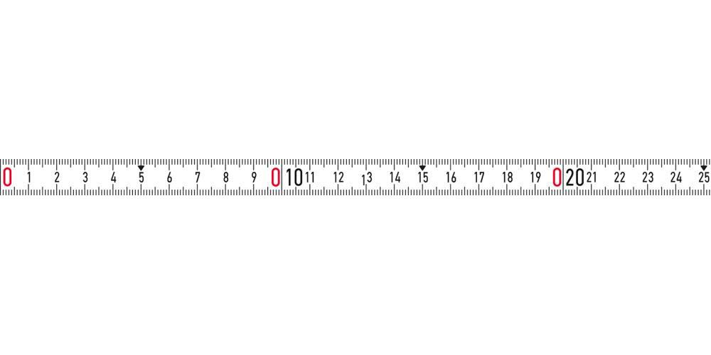 BMI Mètre ruban 357004010LNR-SK - 10 m - Acier