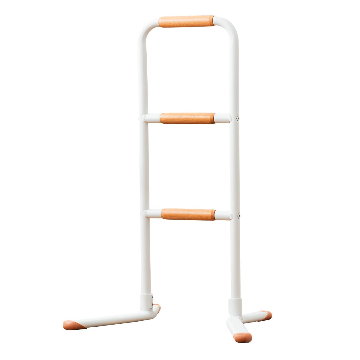 Amazon.co.jp: 楽々健 立ち上がり 補助手すり 「楽禅」 3段 ホワイト