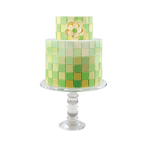 PME GMC142 Geometric MultiCutter for Cake Design - Square, Medium Size, 1-Inch, White - Image 4