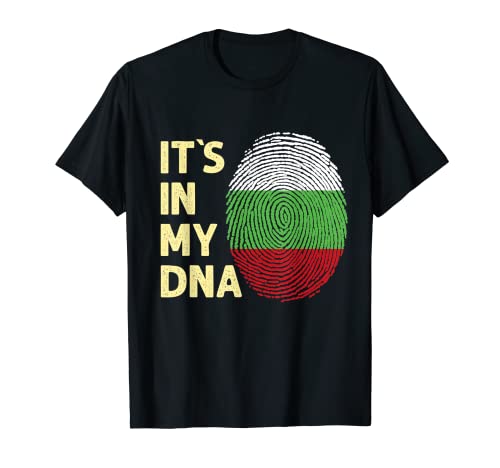 Bulgaria In My DNA Bulgarian Flag Team Bulgaria Maglietta