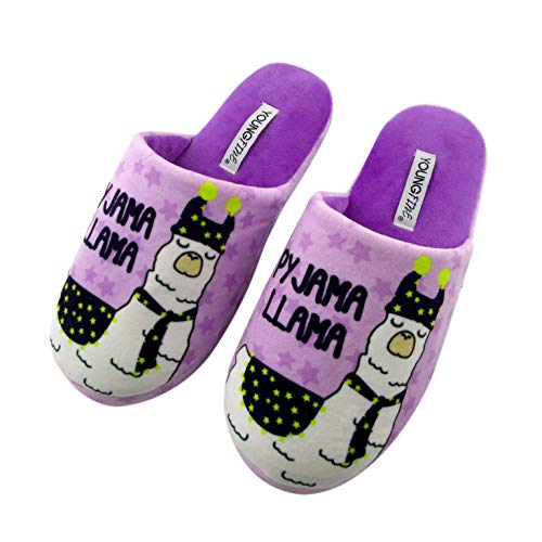 Youngfine Pyjama Llama Slipper and Breakfast Club Ladies’ Slipper for Women2