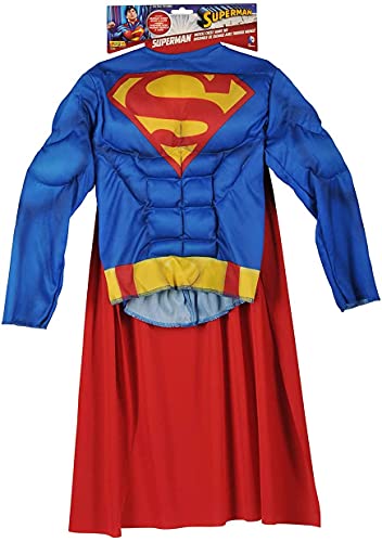 Rubies Imagine Child's DC Comics Superman Muscle Chest Shirt Costume Set, Small