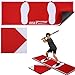 TOBWOLF Youth Baseball Batting Mat with Toes Facing Place, 47