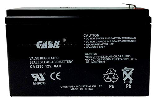 Goldtop Gt12080-Hg 12V 8Ah Battery For Fios F2 By Casil Ca1280 #TOP4