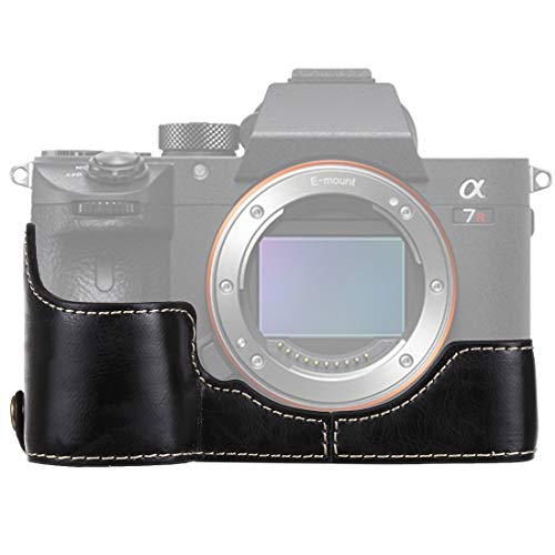 �J�����A�N�Z�T���[ Sony ILCE-A9 / A9 / A7RIII�p1/4�C���`�X���b�hPU���U�[�J�����n�[�t�P�[�X�x�[�X �J�����A�N�Z�T���[ (�F : Black)