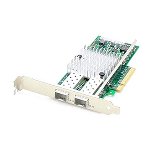 AddOn Tarjeta de Red Ethernet Doble QSFP+ PCIe x8 Intel Compatible miniatura 1