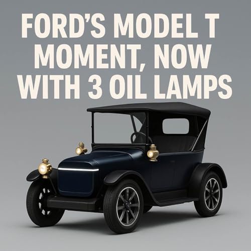Page de couverture de Ford’s Model T Moment, Now With 3 Oil Lamps